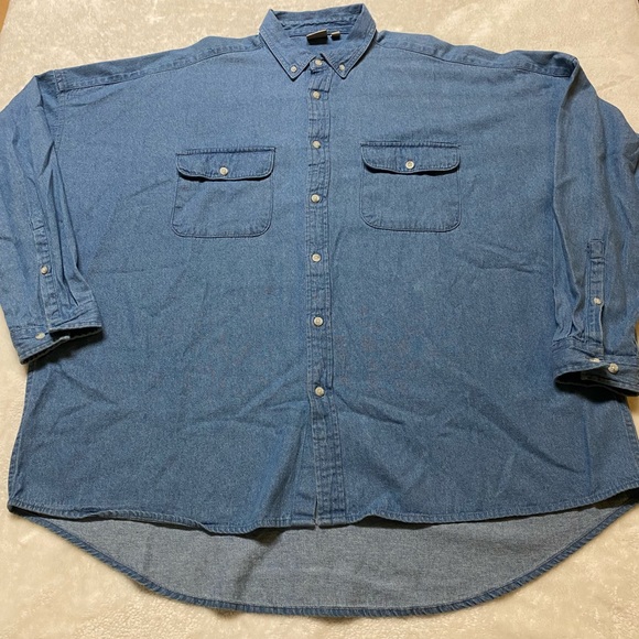 ASOS oversized denim shirt - Picture 1 of 7